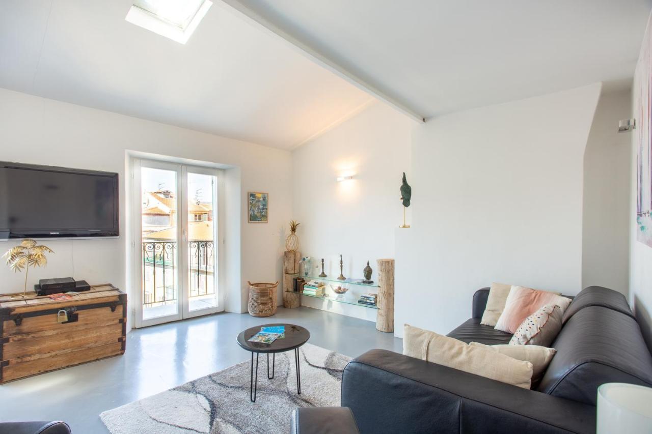 Ross 5- F2, Lumineux, Balcon, Loft, Clim, Vieux-Nice Exterior photo