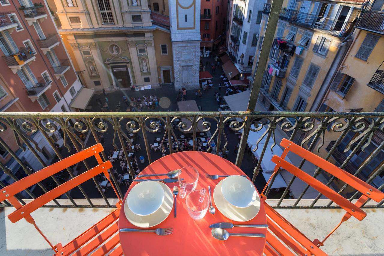 Ross 5- F2, Lumineux, Balcon, Loft, Clim, Vieux-Nice Exterior photo